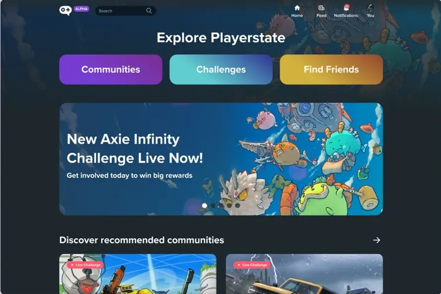 Beyond gaming social platform