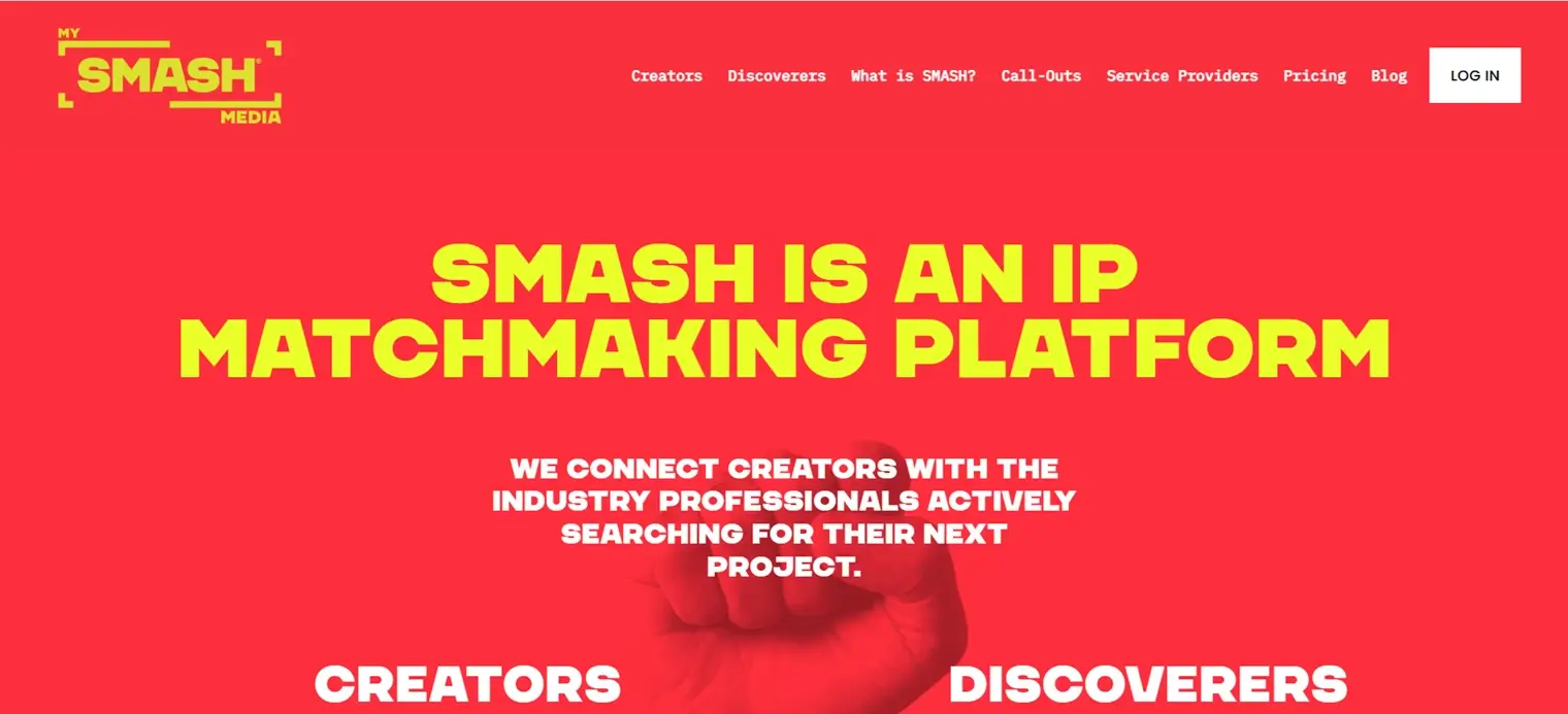 Smash Media entertainment industry collaboration platform